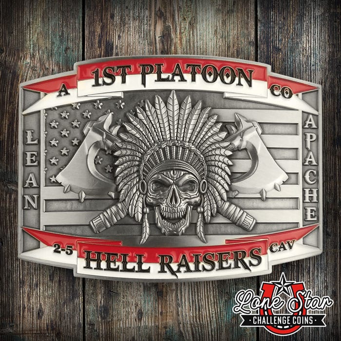 Custom 3D Belt Buckle to raise morale