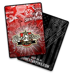 Custom Pin Cardstock