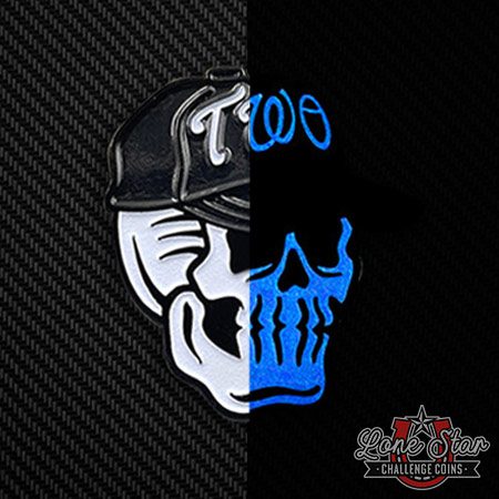 Custom Pin with Glow Enamel