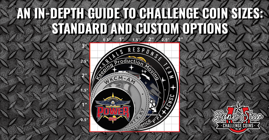 challenge coin sizes